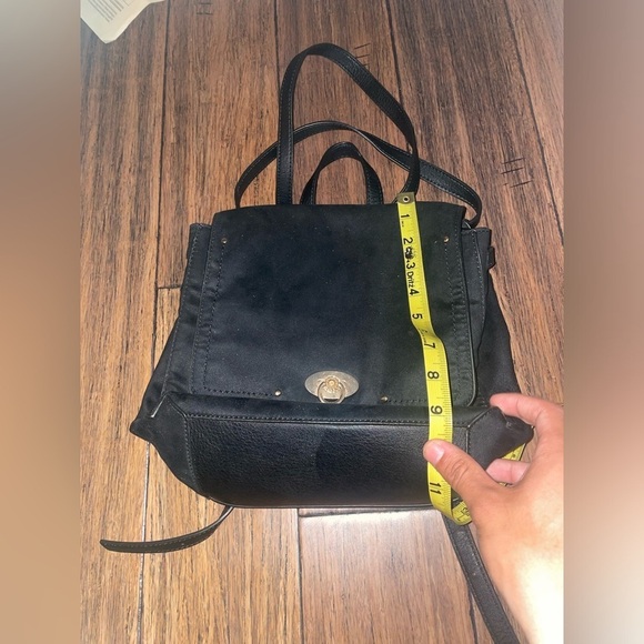 Backpack 🖤lightweight Black purse vegan leather travel backpack purse - Picture 5 of 14